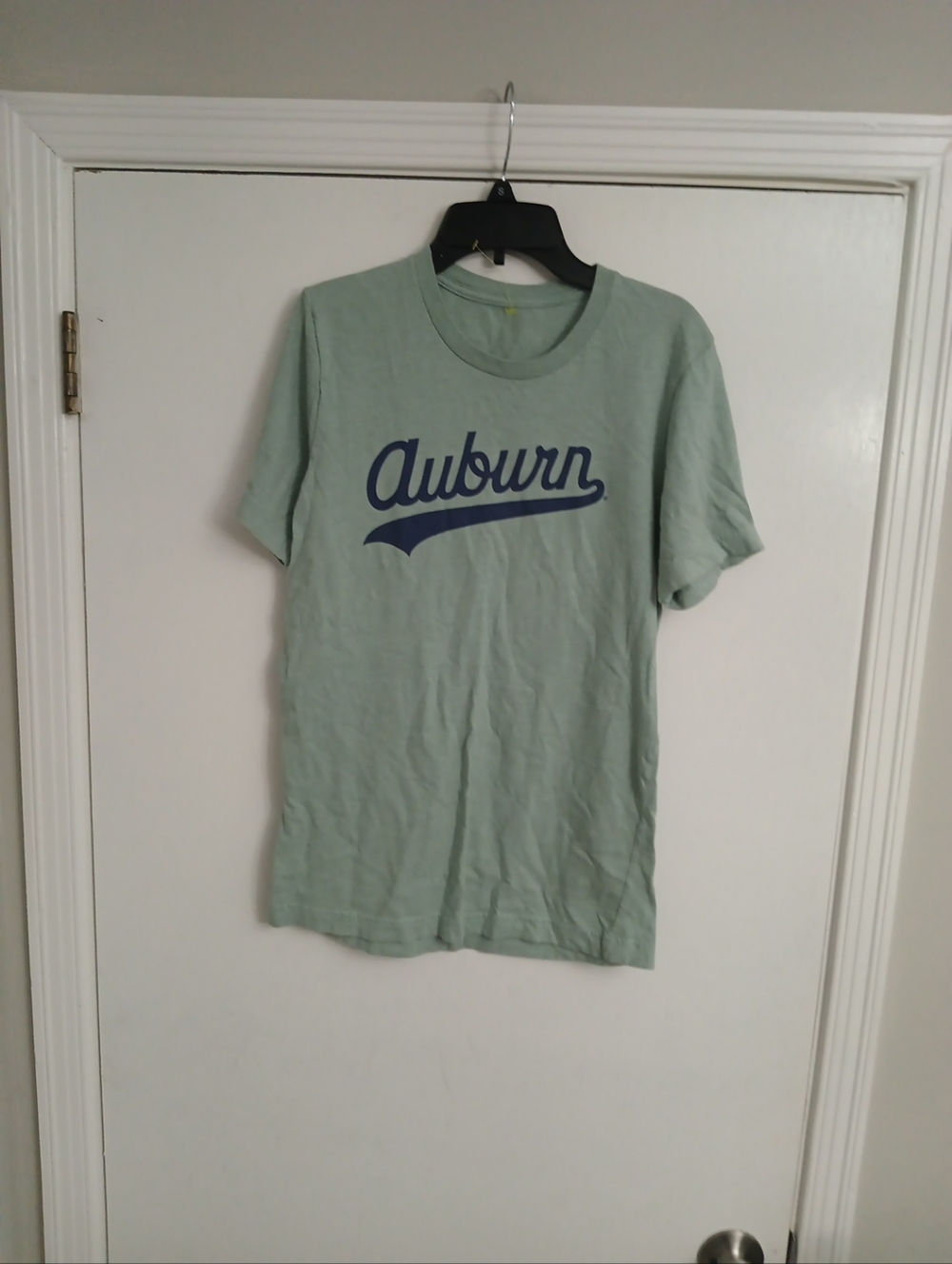 Auburn Script Logo Women's T-Shirt - Sage Green